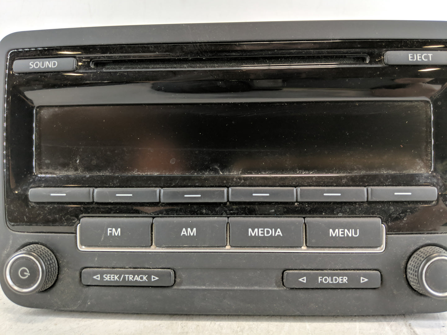 2014-2016 Volkswagen Beetle Radio AM FM Cd Player Receiver Replacement P/N:1K0 035 164 Fits Fits 2014 2015 2016 2017 OEM Use