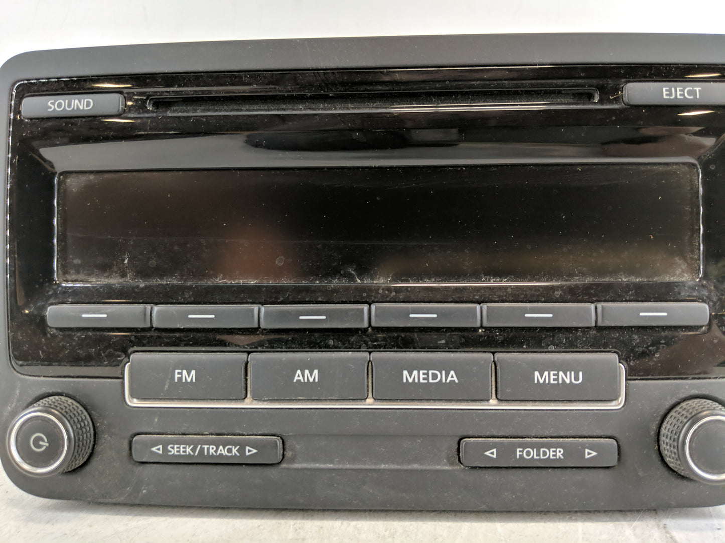 2014-2016 Volkswagen Beetle Radio AM FM Cd Player Receiver Replacement P/N:1K0 035 164 Fits Fits 2014 2015 2016 2017 OEM Use