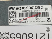 2015 Volkswagen Beetle PCM Engine Control Computer ECU ECM PCU OEM P/N:06K 907 425 C Fits OEM Used Auto Parts - Oemusedautop