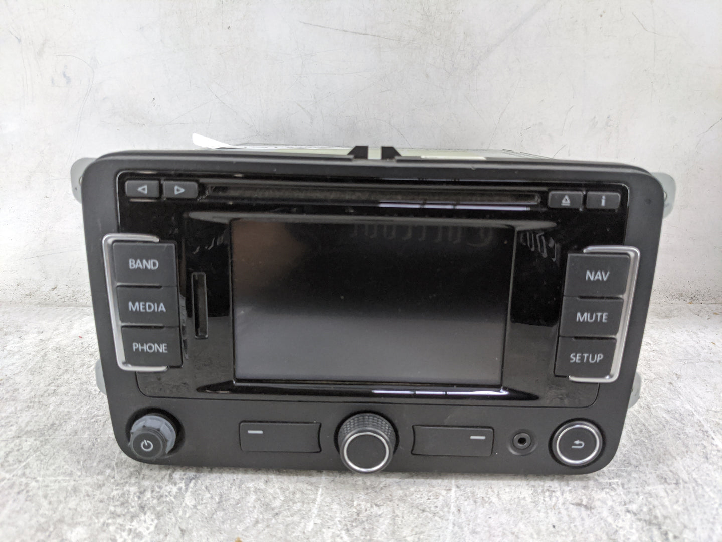 2012-2016 Volkswagen Beetle Radio AM FM Cd Player Receiver Replacement P/N:VW RNS 315 NAR 1Q0 035 274 K Fits OEM Used Auto P