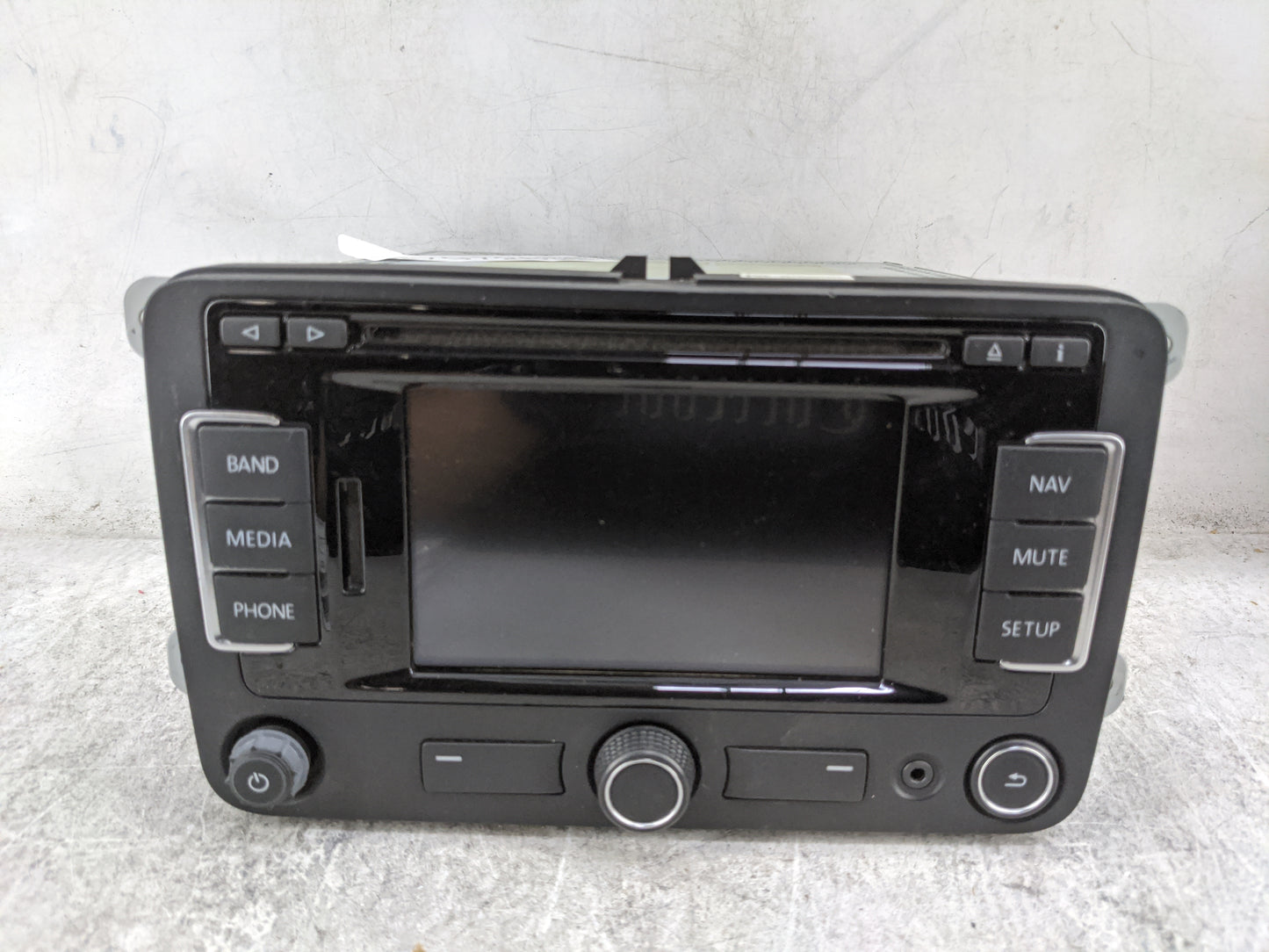 2012-2016 Volkswagen Beetle Radio AM FM Cd Player Receiver Replacement P/N:VW RNS 315 NAR 1Q0 035 274 K Fits OEM Used Auto P