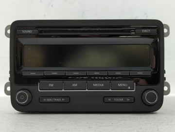 2014-2016 Volkswagen Beetle Am Fm Cd Player Radio Receiver - Oemusedautoparts1.com
