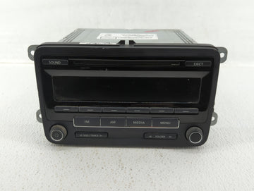 2014-2016 Volkswagen Beetle Radio AM FM Cd Player Receiver Replacement P/N:1K0 035 164 H 1K0 035 164 J Fits OEM Used Auto Pa