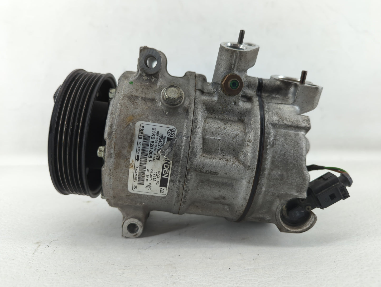 2013-2015 Volkswagen Beetle Air Conditioning A/c Ac Compressor Oem - Oemusedautoparts1.com