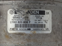 2013-2015 Volkswagen Beetle Air Conditioning A/c Ac Compressor Oem - Oemusedautoparts1.com