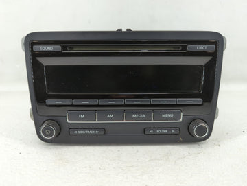 2014-2016 Volkswagen Beetle Am Fm Cd Player Radio Receiver 554496 - Oemusedautoparts1.com