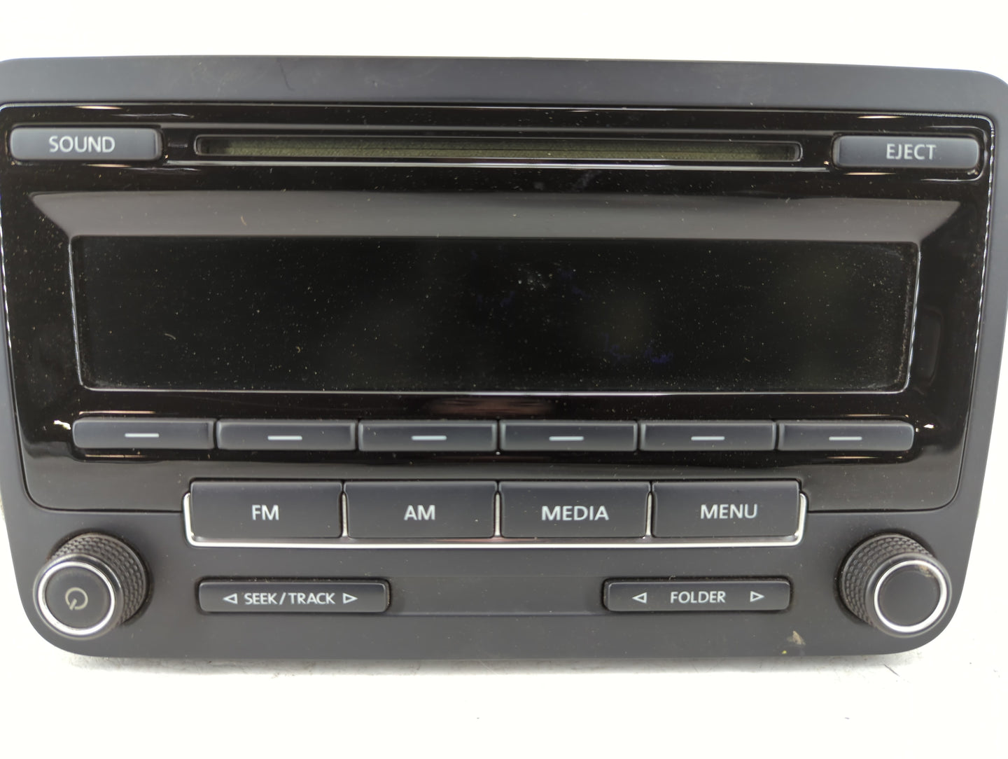 2014-2016 Volkswagen Beetle Am Fm Cd Player Radio Receiver - Oemusedautoparts1.com
