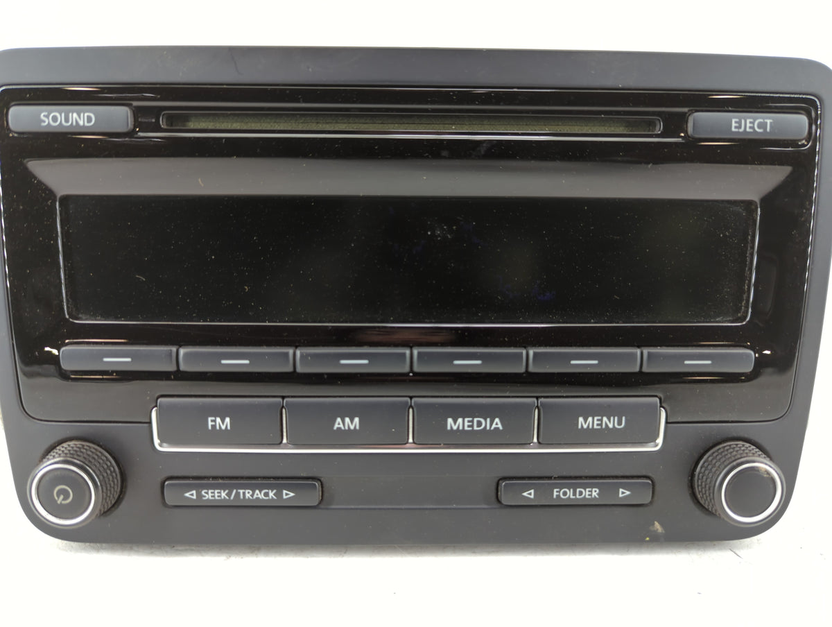 2014-2016 Volkswagen Beetle Am Fm Cd Player Radio Receiver 554496 - Oemusedautoparts1.com