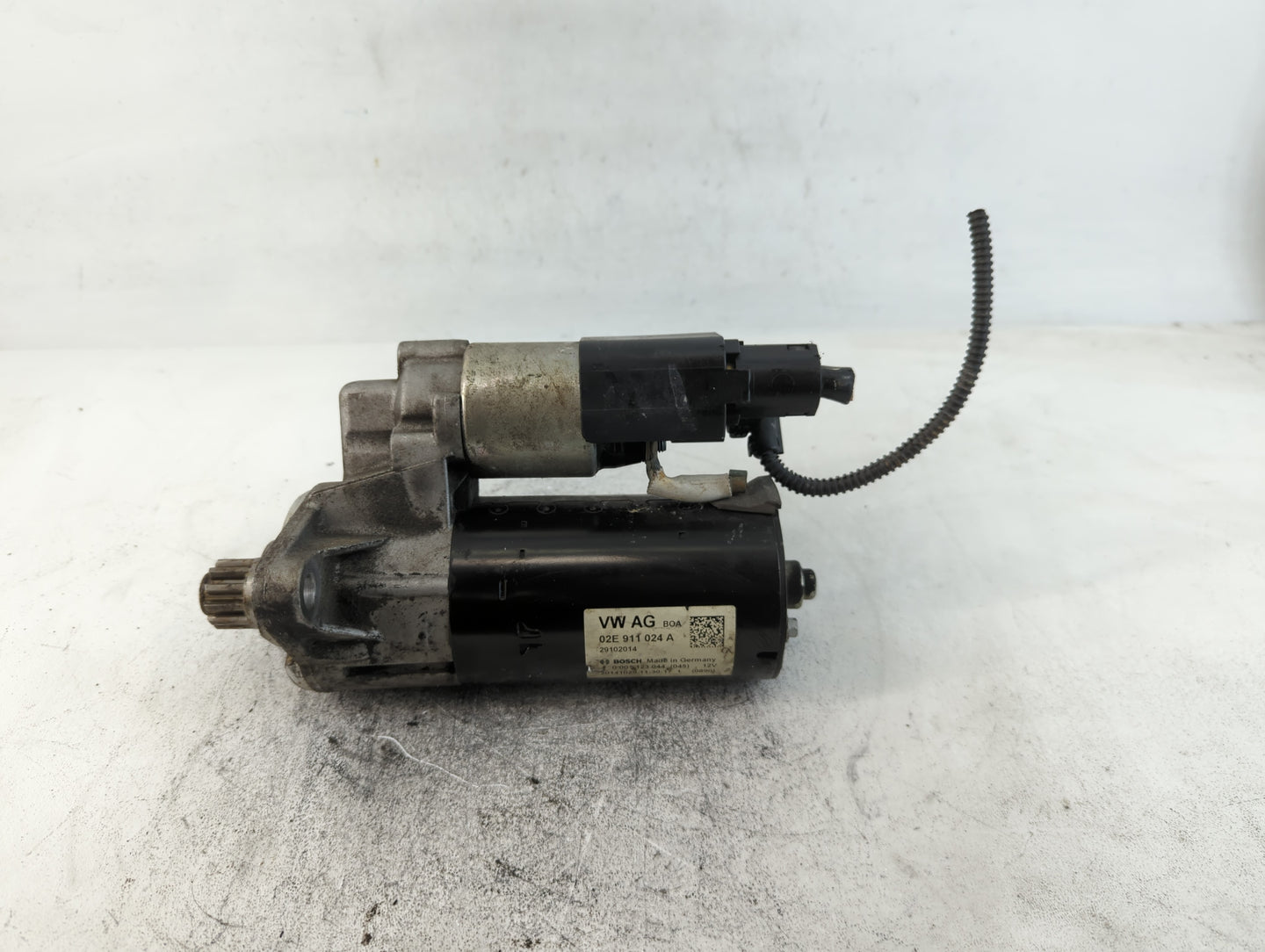 2012-2017 Volkswagen Beetle Car Starter Motor Solenoid OEM P/N:02E 911 024 A Fits OEM Used Auto Parts - Oemusedautoparts1.co