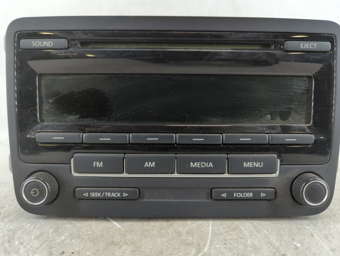 2012-2016 Volkswagen Beetle Radio AM FM Cd Player Receiver Replacement P/N:1K0 035 164 H Fits Fits 2011 2012 2013 2014 2015 