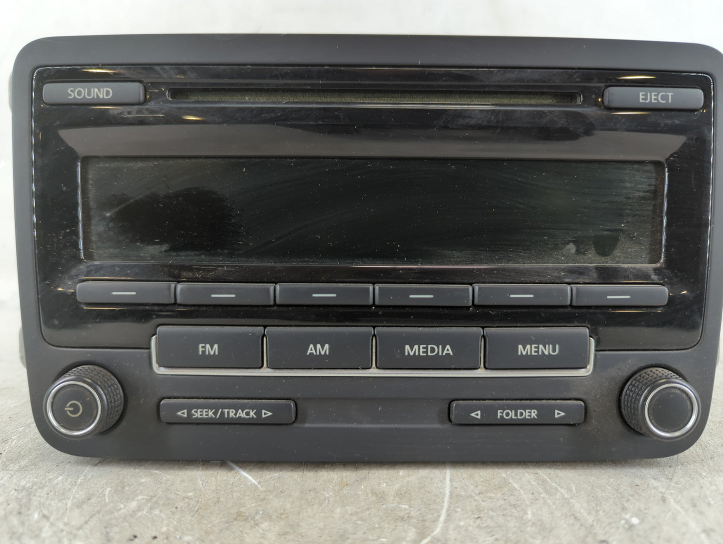 2012-2016 Volkswagen Beetle Radio AM FM Cd Player Receiver Replacement P/N:1K0 035 164 H Fits Fits 2011 2012 2013 2014 2015 