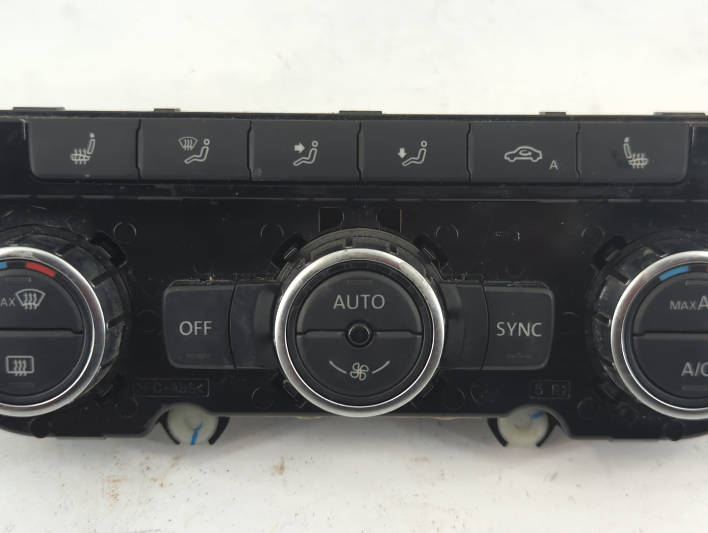 2014-2017 Volkswagen Cc Climate Control Module Temperature AC/Heater Replacement Fits Fits 2014 2015 2016 2017 OEM Used Auto