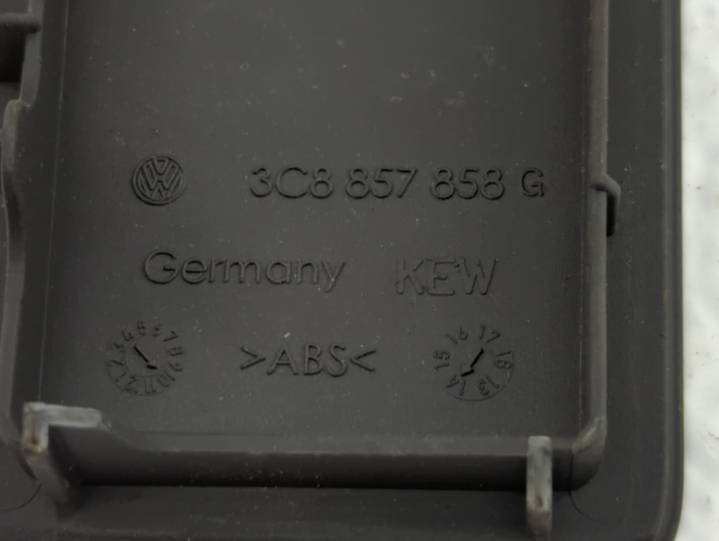 2009-2017 Volkswagen Cc Master Power Window Switch Replacement Driver Side Left P/N:5C7 867 256 1K0 959 565 N Fits OEM Used 