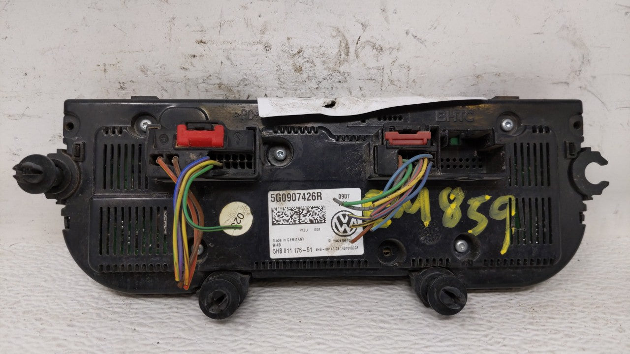 2015 Volkswagen Golf Climate Control Module Temperature AC/Heater Replacement P/N:5G0907426R Fits OEM Used Auto Parts - Oemu