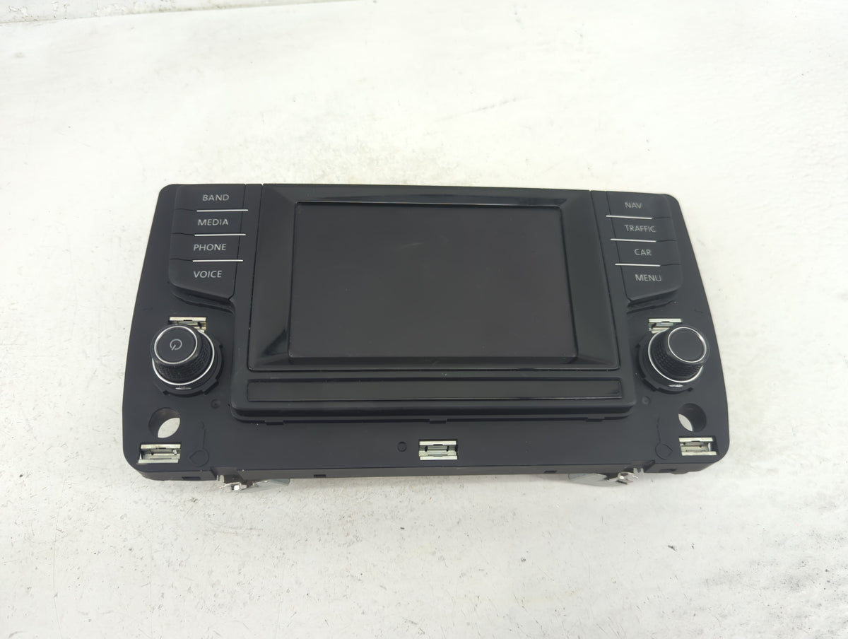 2015-2016 Volkswagen Golf Information Radio Display Screen 1387260 - Oemusedautoparts1.com