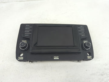 2015-2016 Volkswagen Golf Information Radio Display Screen 1387260 - Oemusedautoparts1.com
