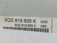 2015-2016 Volkswagen Golf Information Radio Display Screen 1387260 - Oemusedautoparts1.com