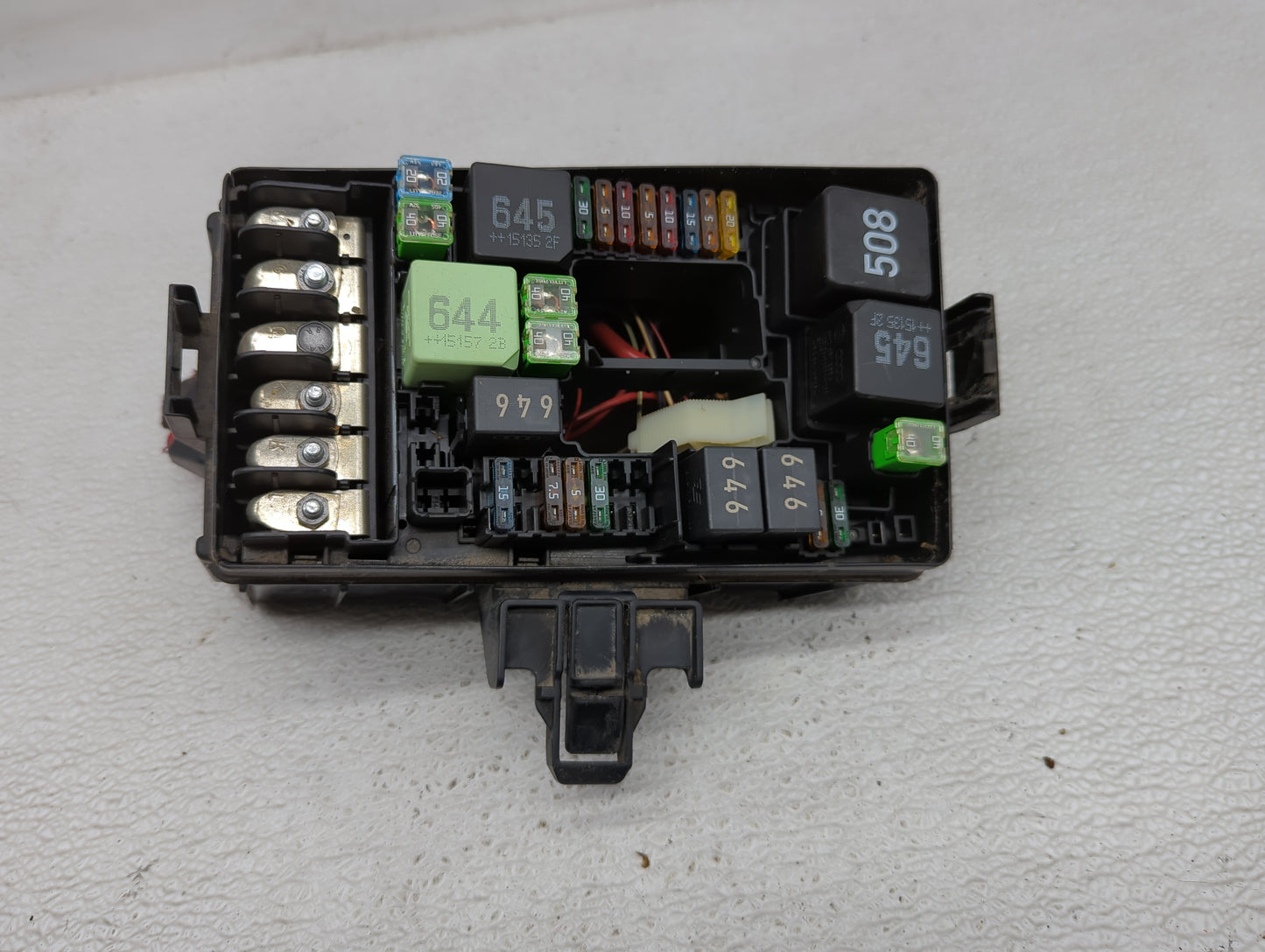 2015-2017 Volkswagen Golf Fusebox Fuse Box Panel Relay Module P/N:5Q0 937 132 A 6351-2386 Fits Fits 2015 2016 2017 OEM Used 