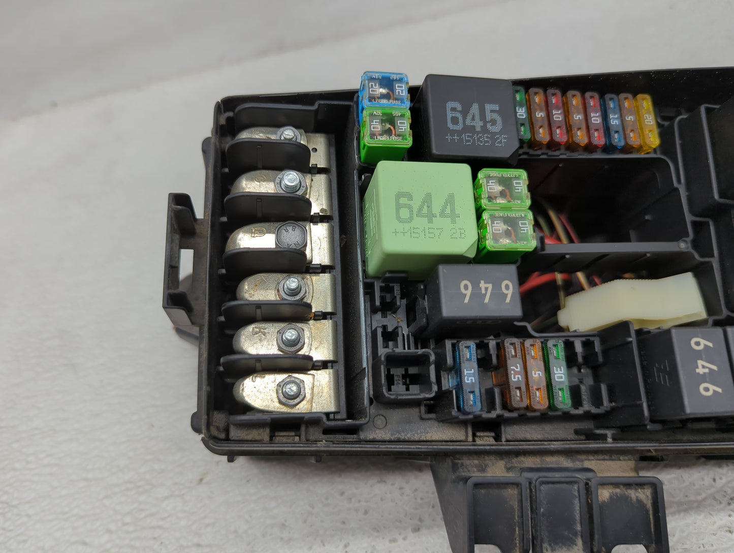 2015-2017 Volkswagen Golf Fusebox Fuse Box Panel Relay Module P/N:5Q0 937 132 A 6351-2386 Fits Fits 2015 2016 2017 OEM Used 
