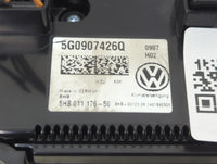 2015 Volkswagen Golf Climate Control Module Temperature AC/Heater Replacement P/N:5G0907426Q Fits OEM Used Auto Parts - Oemu