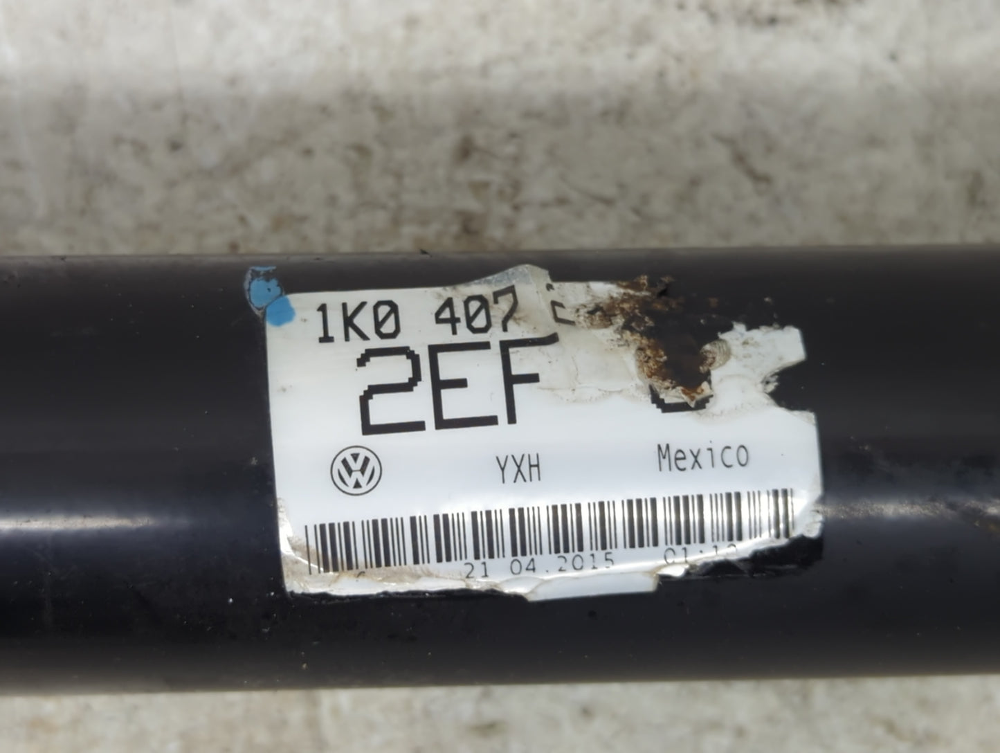 2015-2017 Volkswagen Golf Axle Shaft Front Passenger Cv C/v 1428641 - Oemusedautoparts1.com