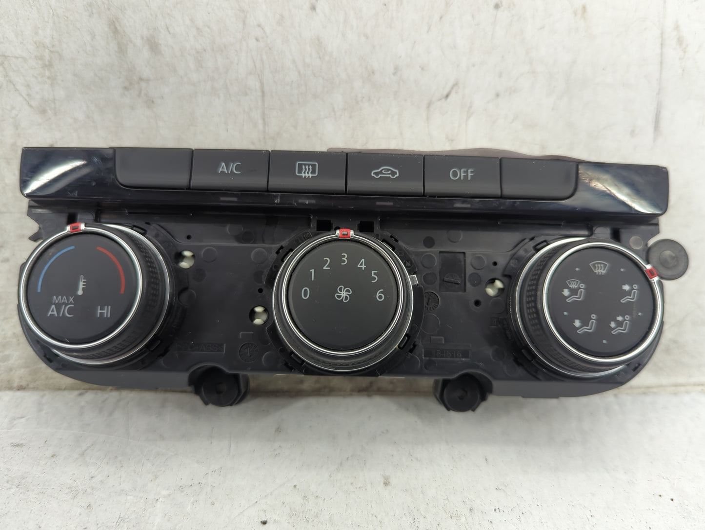 2015-2017 Volkswagen Golf Climate Control Module Temperature AC/Heater Replacement P/N:5GM907426B 5HB01251504 Fits OEM Used 
