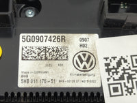 2015 Volkswagen Golf Climate Control Module Temperature AC/Heater Replacement P/N:5G0907426R 5HB011176-51 Fits OEM Used Auto