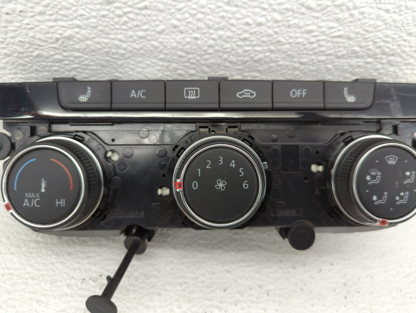 2015 Volkswagen Golf Climate Control Module Temperature AC/Heater Replacement P/N:5G0907426R 5G0907426N Fits OEM Used Auto P