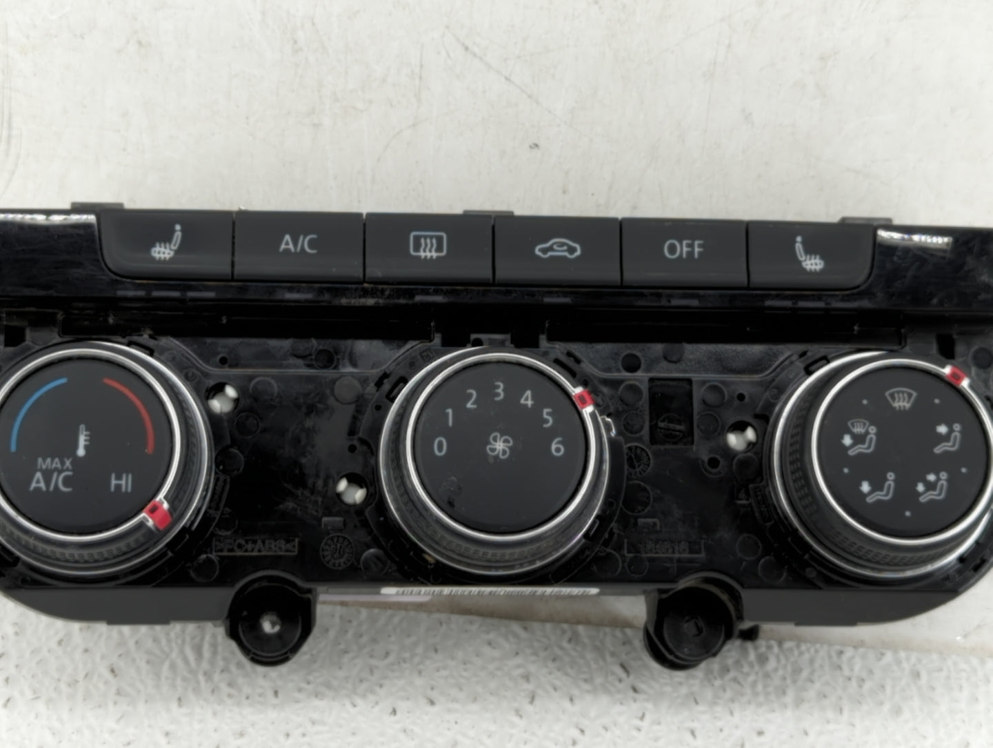 2015-2017 Volkswagen Golf Climate Control Module Temperature AC/Heater Replacement P/N:5G0907426Q 5GM907426A Fits OEM Used A