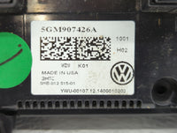 2015-2016 Volkswagen Golf Climate Control Module Temperature AC/Heater Replacement P/N:5GM907426A Fits Fits 2015 2016 OEM Us