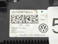 2015-2016 Volkswagen Golf Climate Control Module Temperature AC/Heater Replacement P/N:5GM907426A Fits Fits 2015 2016 OEM Us