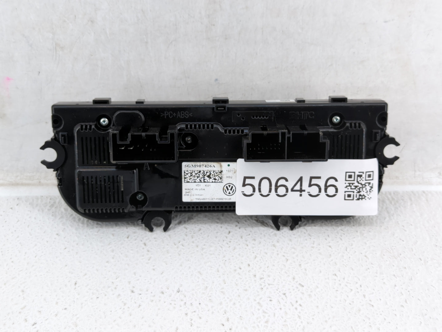 2015-2016 Volkswagen Golf Climate Control Module Temperature AC/Heater Replacement P/N:5GM907426A Fits Fits 2015 2016 OEM Us
