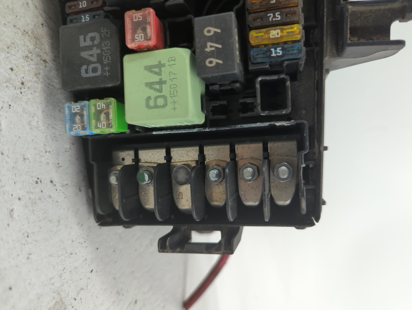 2015-2019 Volkswagen Golf Fusebox Fuse Box Panel Relay Module P/N:5Q0 907 361 6351-3540 SI Fits OEM Used Auto Parts - Oemuse