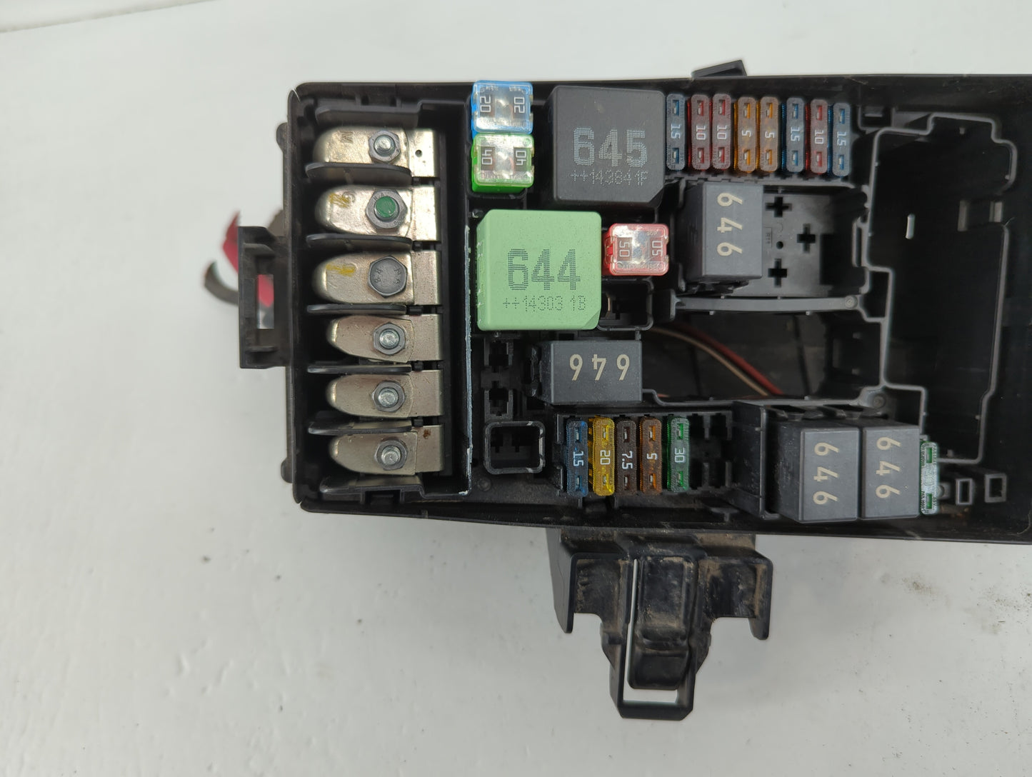 2015-2019 Volkswagen Golf Fusebox Fuse Box Panel Relay Module P/N:PP-T20 5Q0 937 132 A Fits OEM Used Auto Parts - Oemusedaut