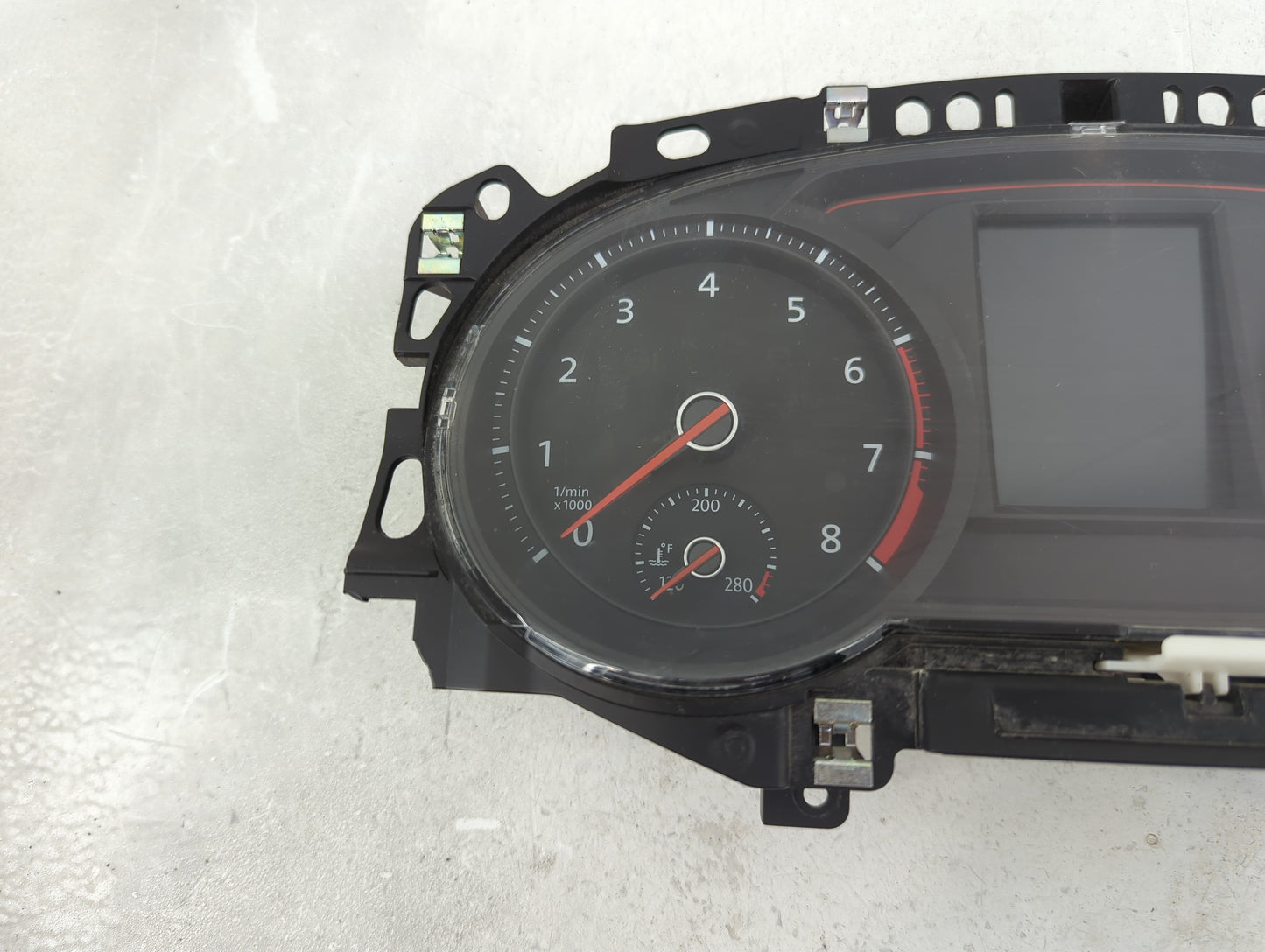 2015 Volkswagen Golf Gti Instrument Cluster Speedometer Gauges Fits OEM Used Auto Parts - Oemusedautoparts1.com