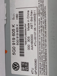 Volkswagen Golf Gti Information Radio Display Screen 1473175 - Oemusedautoparts1.com