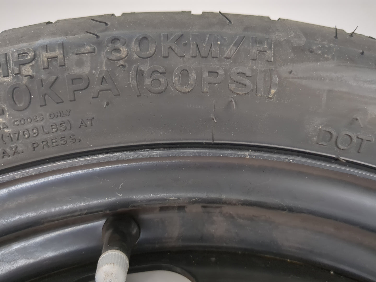 2015-2021 Volkswagen Gti Spare Donut Tire Wheel Rim Oem - Oemusedautoparts1.com