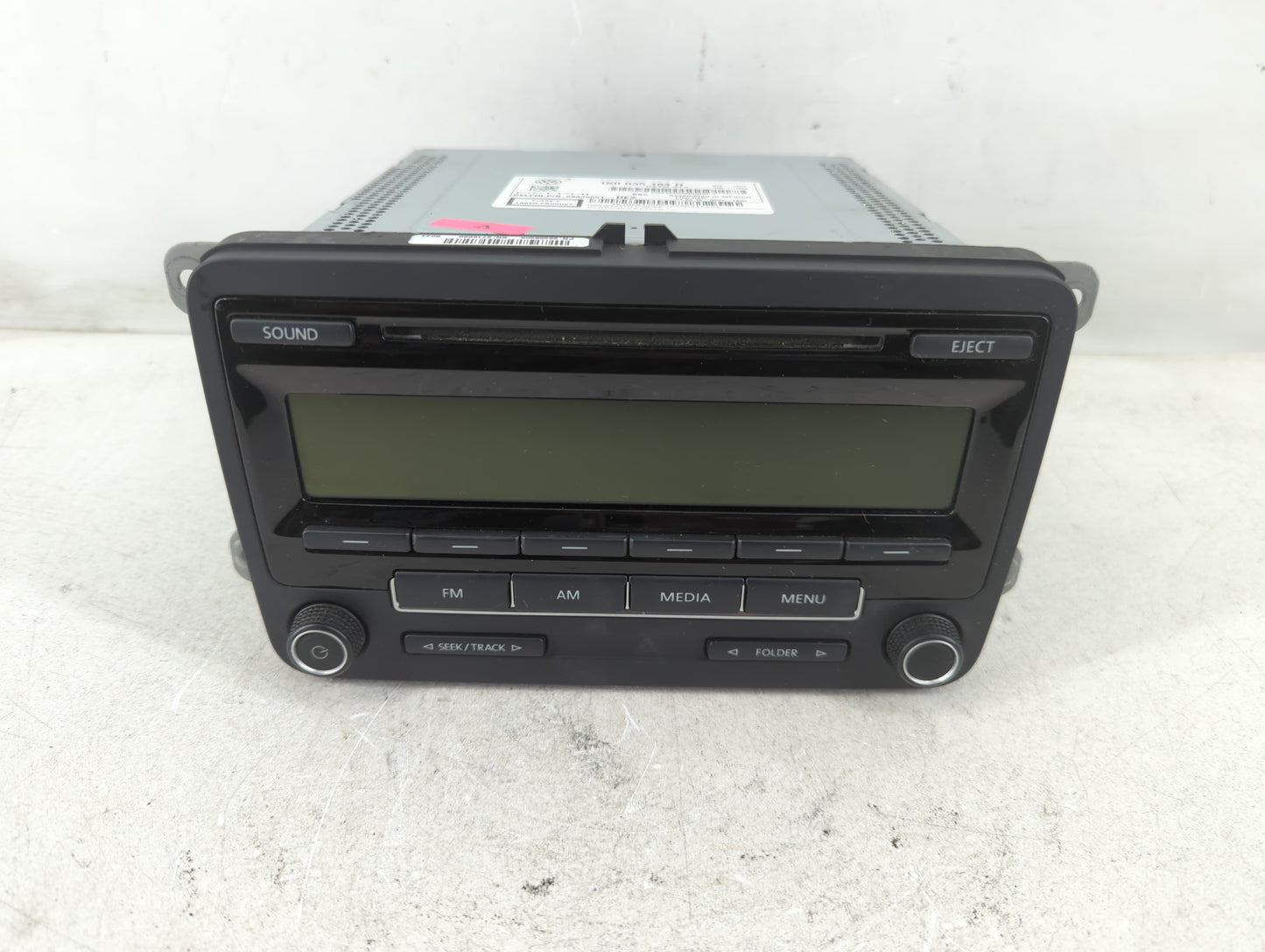 2015-2017 Volkswagen Jetta Radio AM FM Cd Player Receiver Replacement P/N:1K0 035 164 H Fits Fits 2014 2015 2016 2017 OEM Us