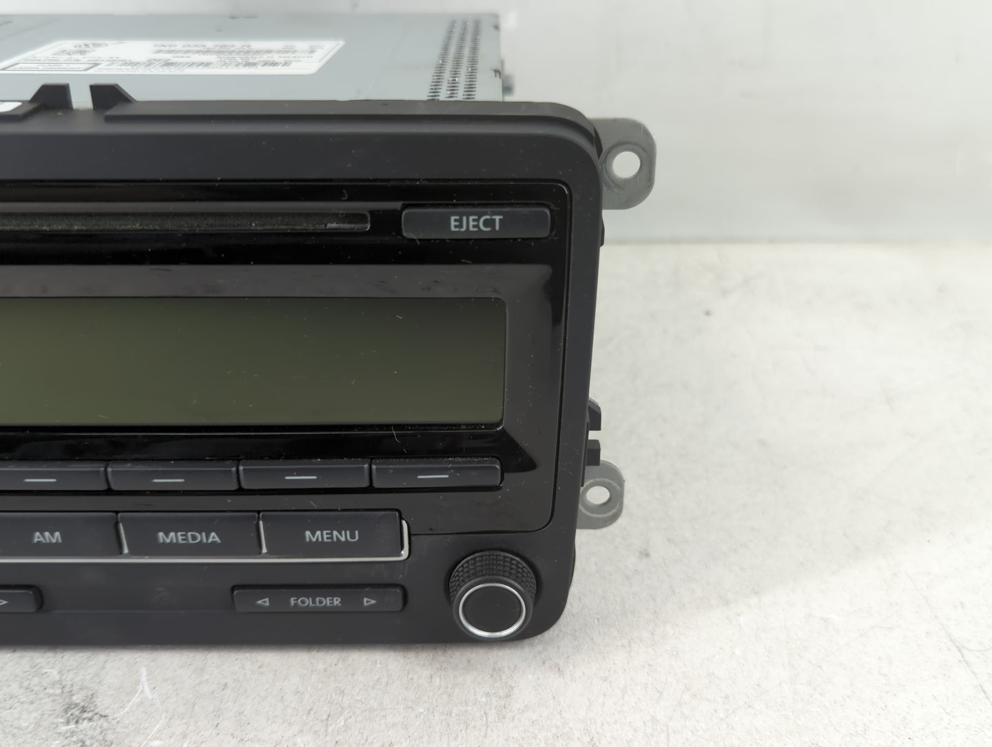 2015-2017 Volkswagen Jetta Radio AM FM Cd Player Receiver Replacement P/N:1K0 035 164 H Fits Fits 2014 2015 2016 2017 OEM Us