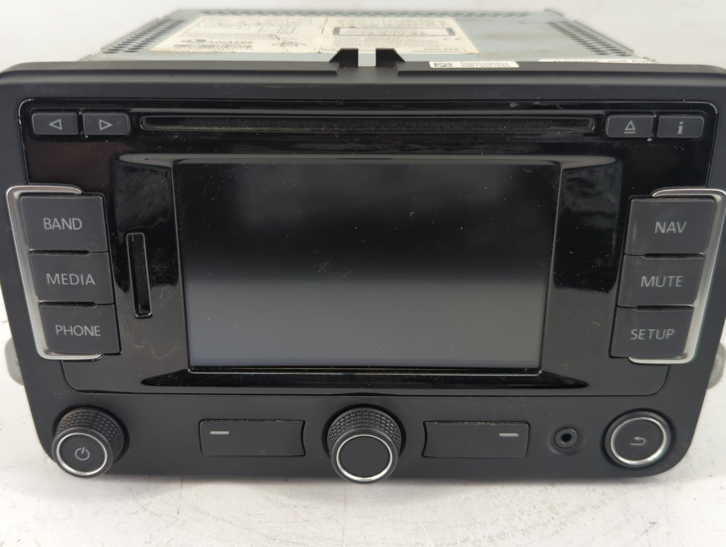 2015-2017 Volkswagen Jetta Radio AM FM Cd Player Receiver Replacement P/N:1Q0 035 274 K Fits Fits 2015 2016 2017 OEM Used Au