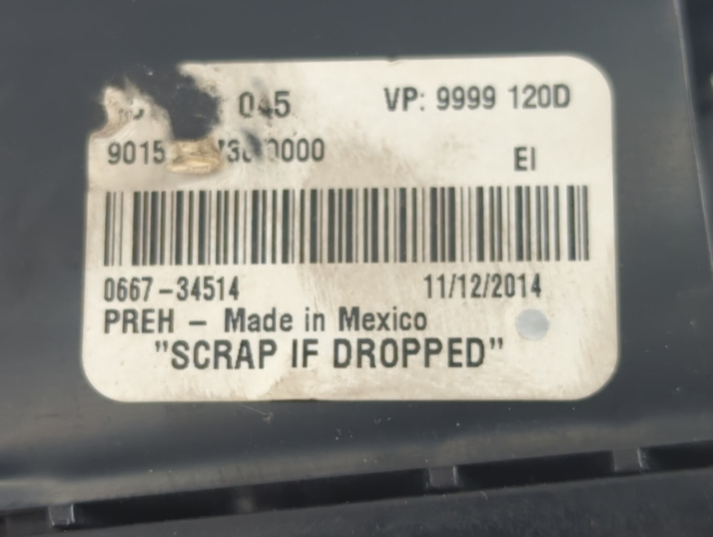2015-2018 Volkswagen Jetta Climate Control Module Temperature AC/Heater Replacement Fits Fits 2015 2016 2017 2018 OEM Used A