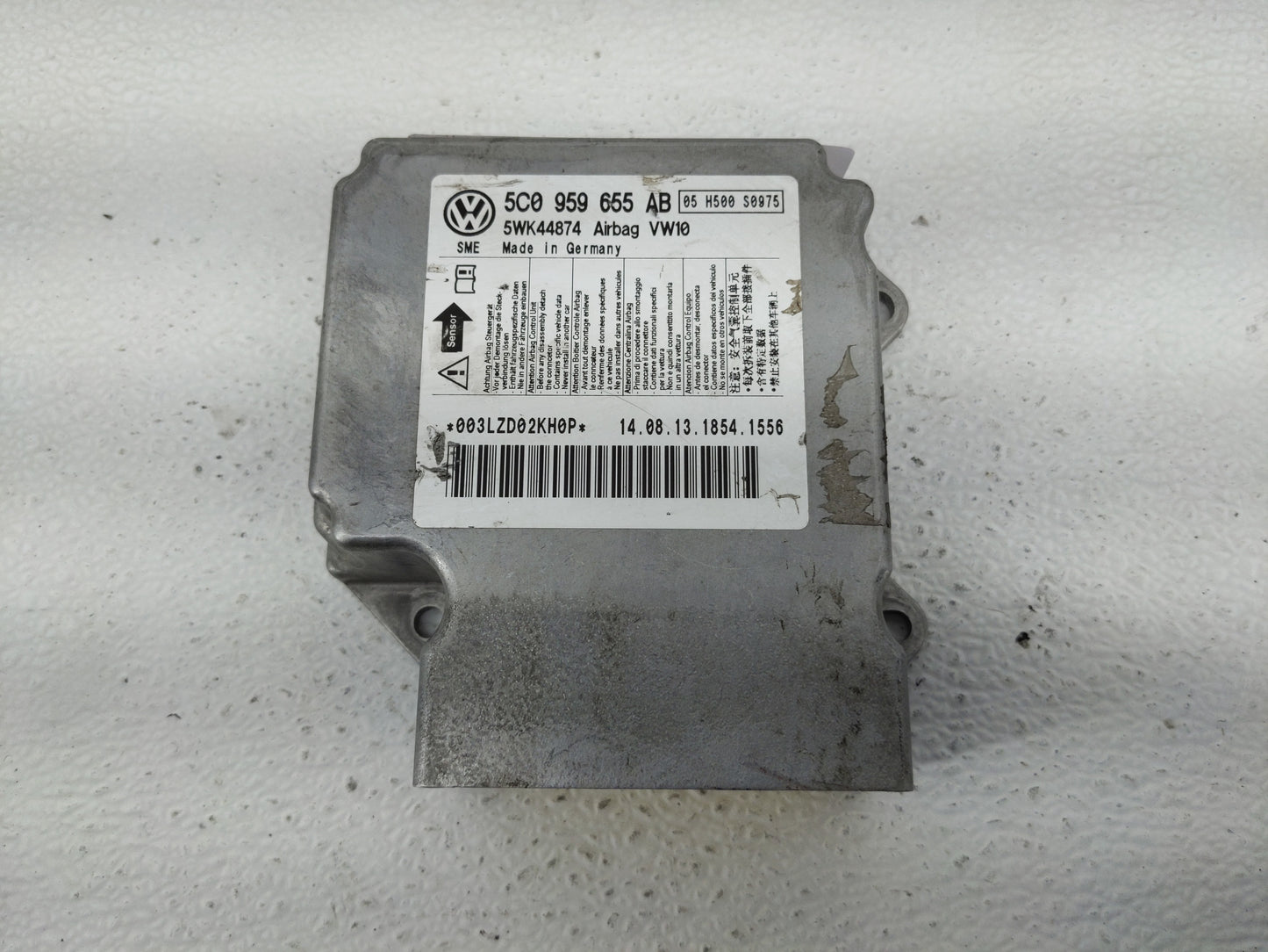 2015 Volkswagen Jetta PCM Engine Control Computer ECU ECM PCU OEM P/N:5C0 959 655 AB Fits OEM Used Auto Parts - Oemusedautop