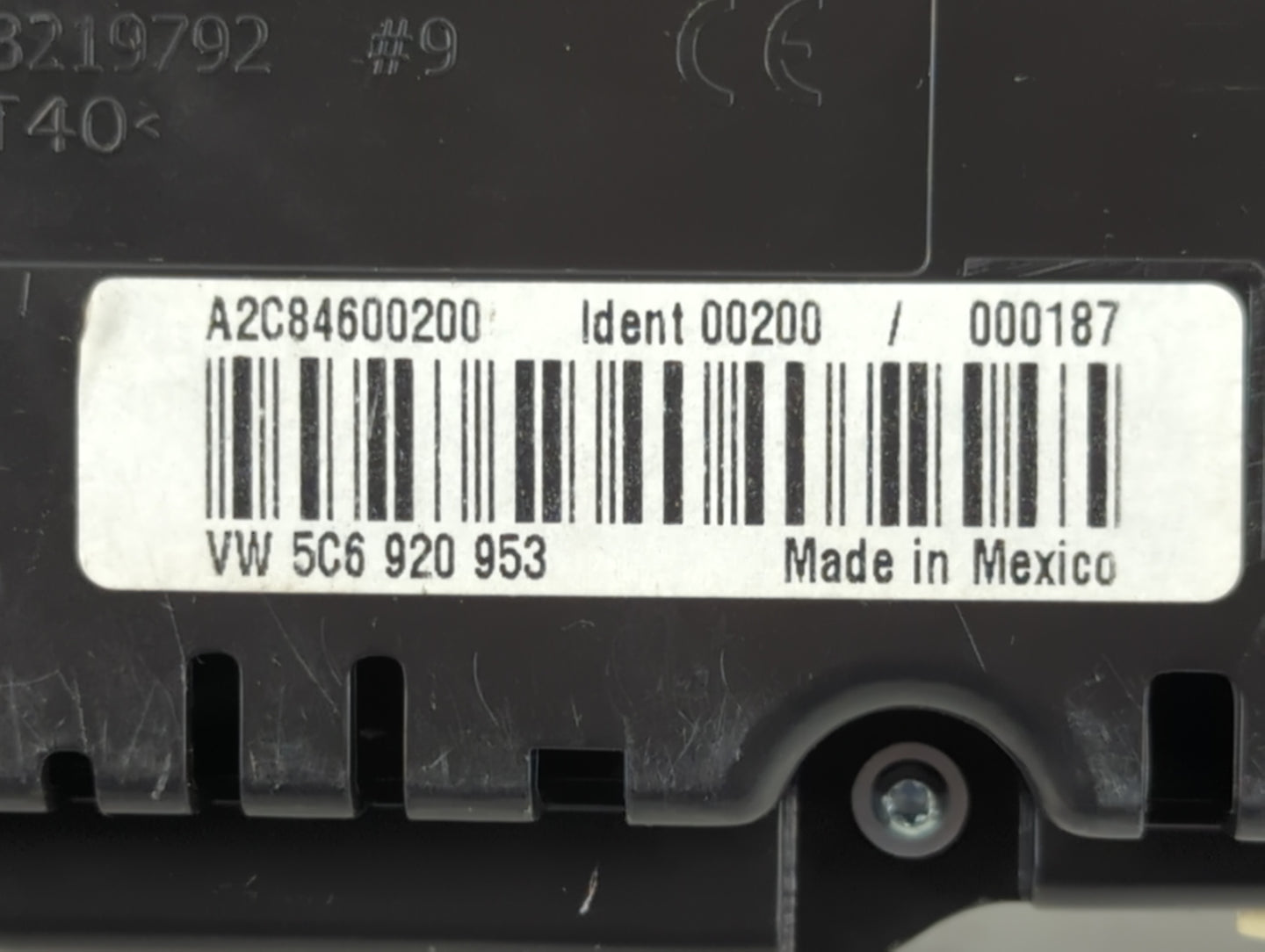 2014-2017 Volkswagen Jetta Instrument Cluster Speedometer Gauges P/N:5C6 920 953 A2C84600200 Fits Fits 2014 2015 2016 2017 O