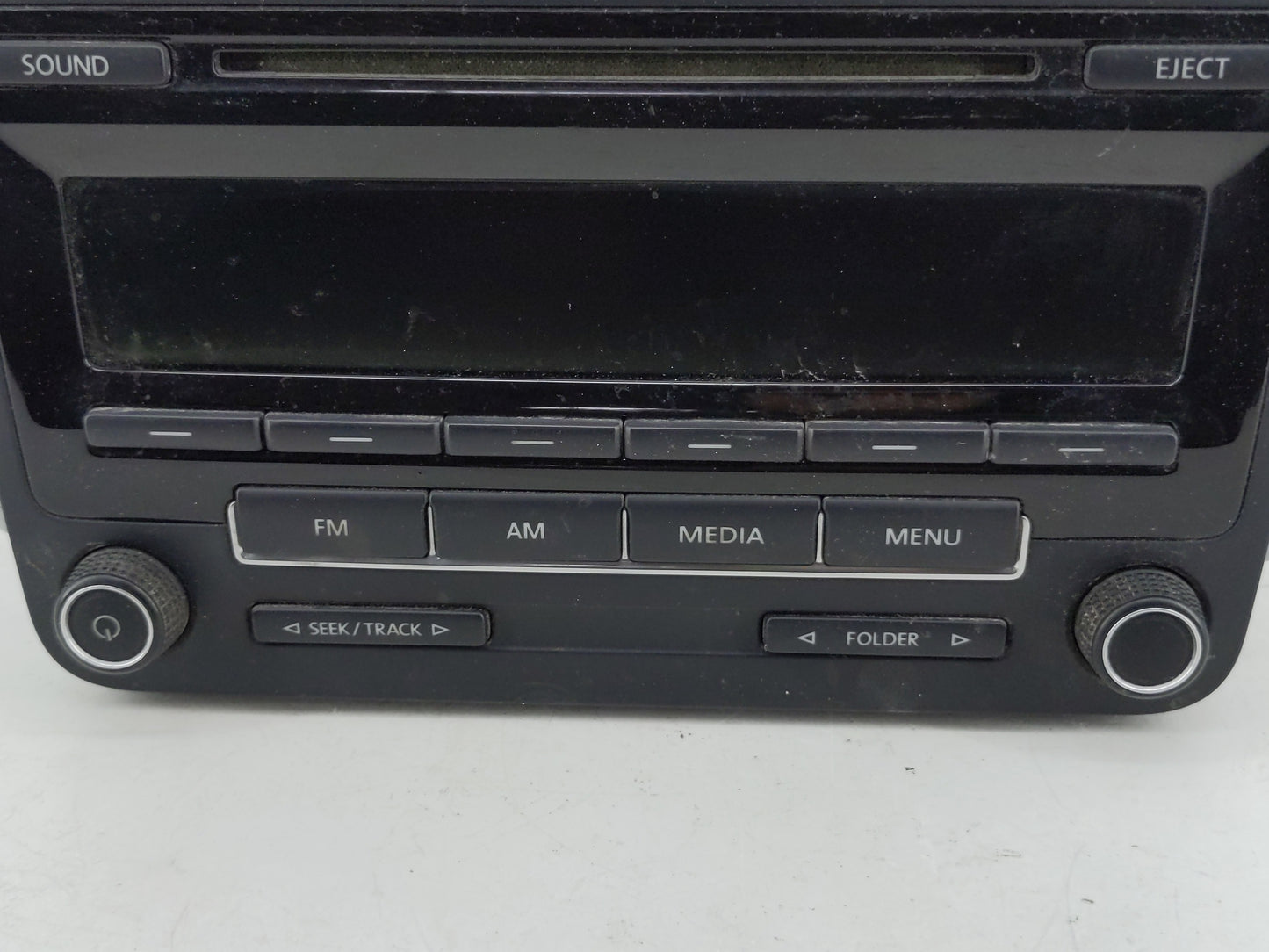 2015 Volkswagen Jetta Radio AM FM Cd Player Receiver Replacement P/N:28403545 1K0 035 164 H Fits OEM Used Auto Parts - Oemus