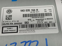 2015 Volkswagen Jetta Radio AM FM Cd Player Receiver Replacement P/N:28403545 1K0 035 164 H Fits OEM Used Auto Parts - Oemus