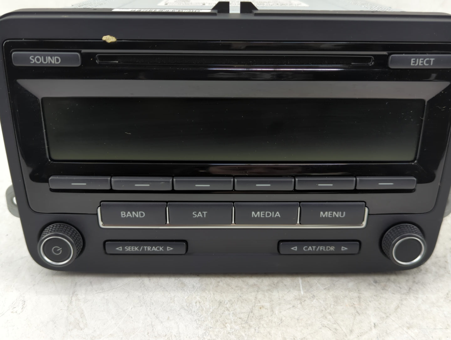 2015-2017 Volkswagen Jetta Radio AM FM Cd Player Receiver Replacement P/N:1K0035164J Fits Fits 2015 2016 2017 OEM Used Auto 