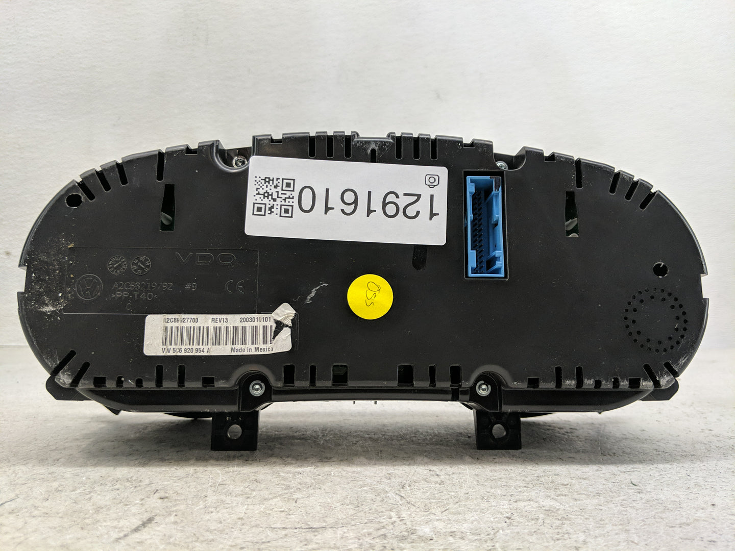 2015-2016 Volkswagen Jetta Instrument Cluster Speedometer Gauges P/N:5C6 920 954 A P68379592AF Fits Fits 2015 2016 OEM Used 