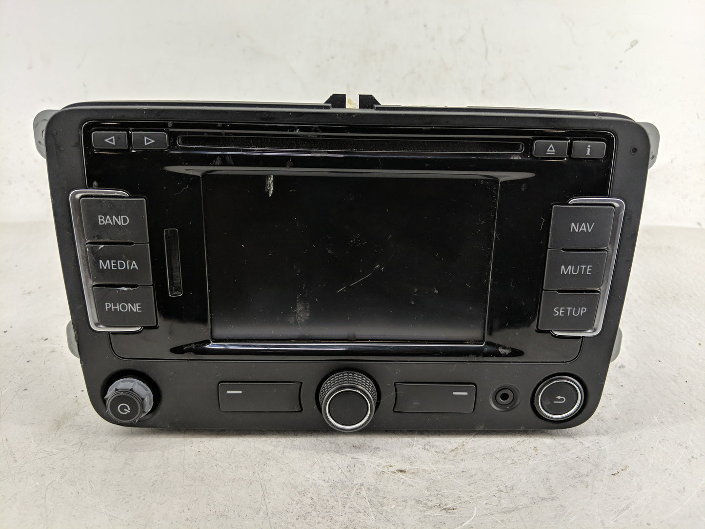 2015-2016 Volkswagen Jetta Radio AM FM Cd Player Receiver Replacement P/N:1Q0 035 274 B Fits Fits 2015 2016 OEM Used Auto Pa