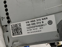 2015-2016 Volkswagen Jetta Radio AM FM Cd Player Receiver Replacement P/N:1Q0 035 274 B Fits Fits 2015 2016 OEM Used Auto Pa