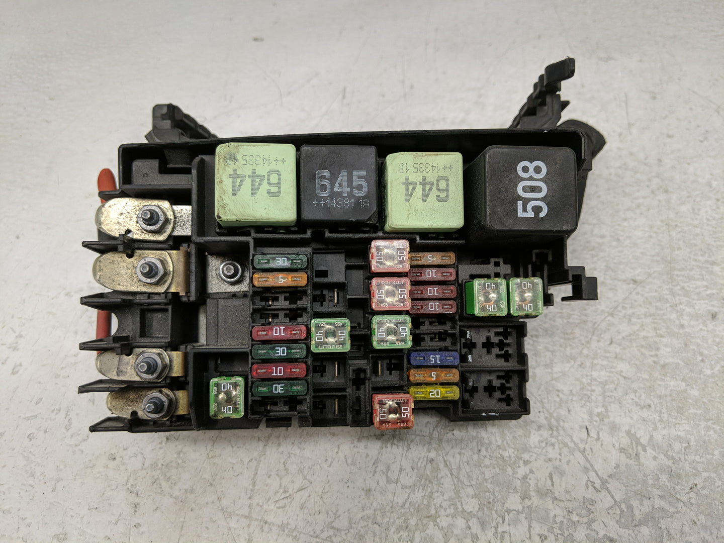 2015-2018 Volkswagen Jetta Fusebox Fuse Box Panel Relay Module Fits Fits 2015 2016 2017 2018 OEM Used Auto Parts - Oemusedau